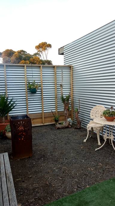 Private courtyard