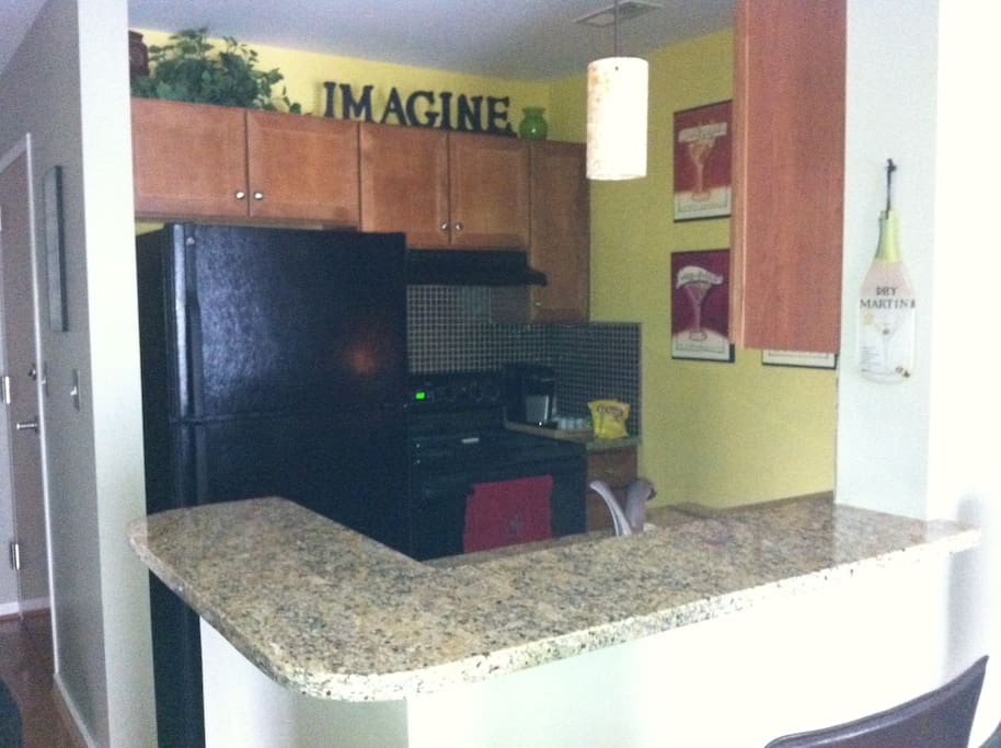 Kitchen with Bar