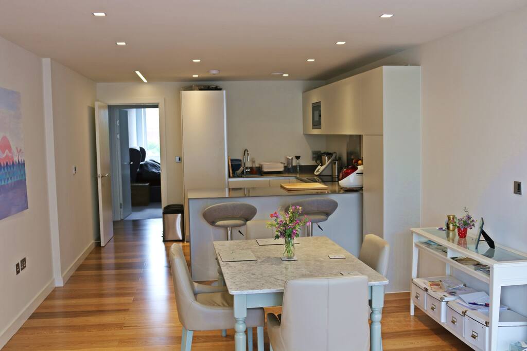Open-kitchen plan