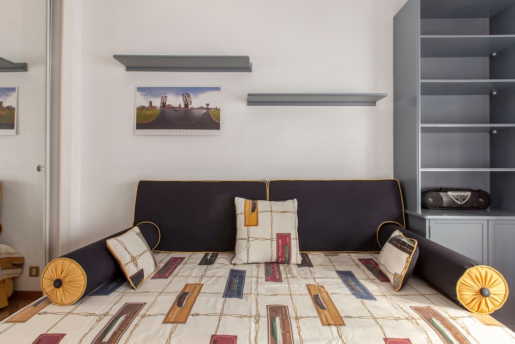 View bed 1,10 x 2 meters