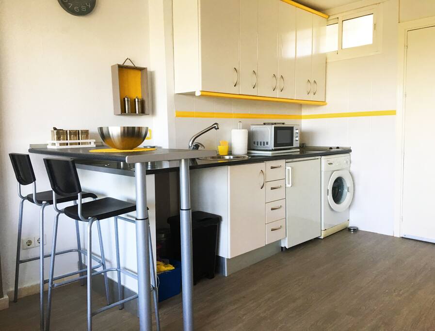Cuisine du Studio avec Bar