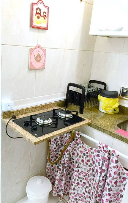 Cooktop a gás.