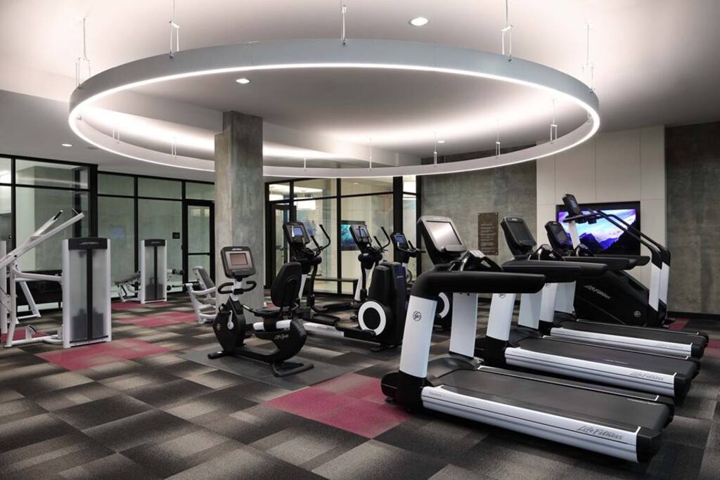 On site 24/hr gym