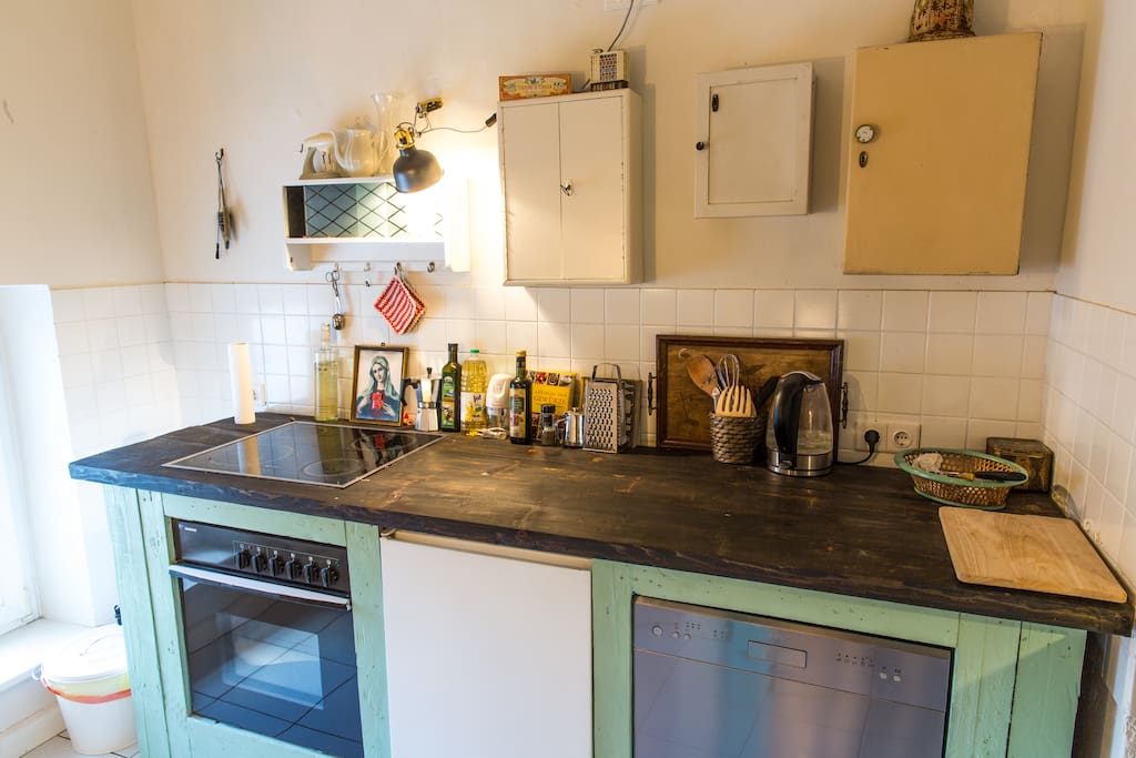 Die Küche ist bestens ausgestattet // The kitchen is very well equipped