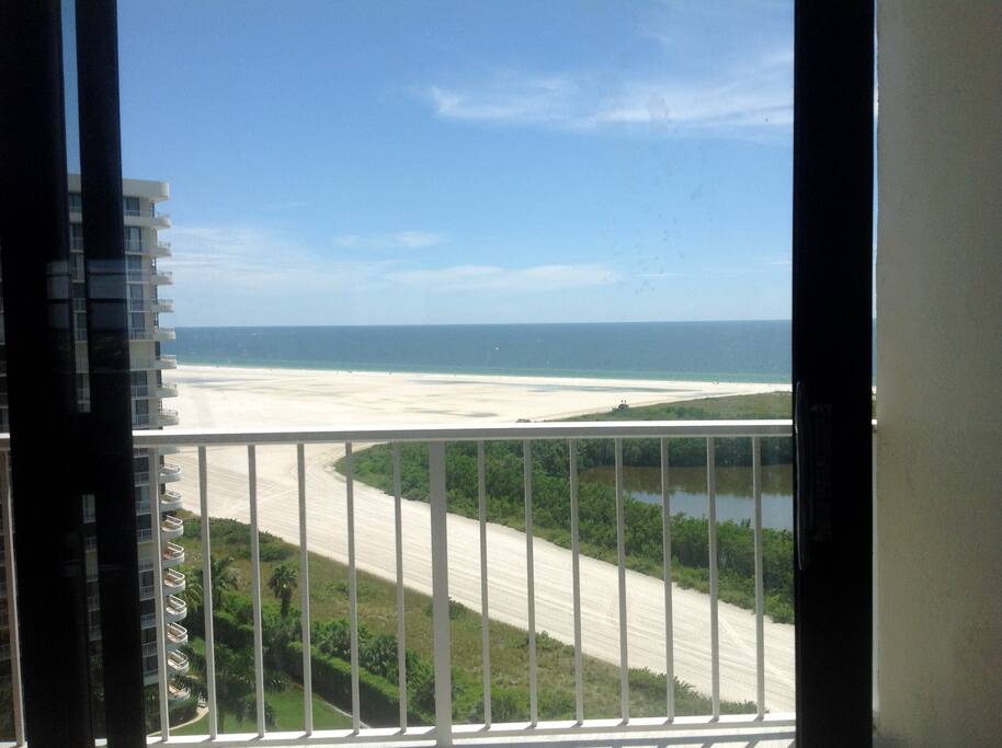 Beautiful Tigertail Beach from Balcony