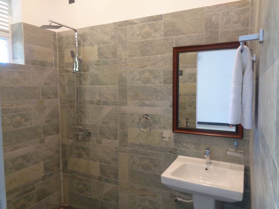 Bathroom with Hot water