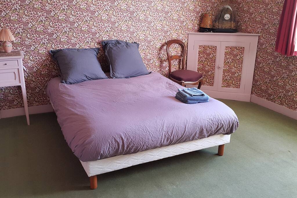 Your room, the bed
