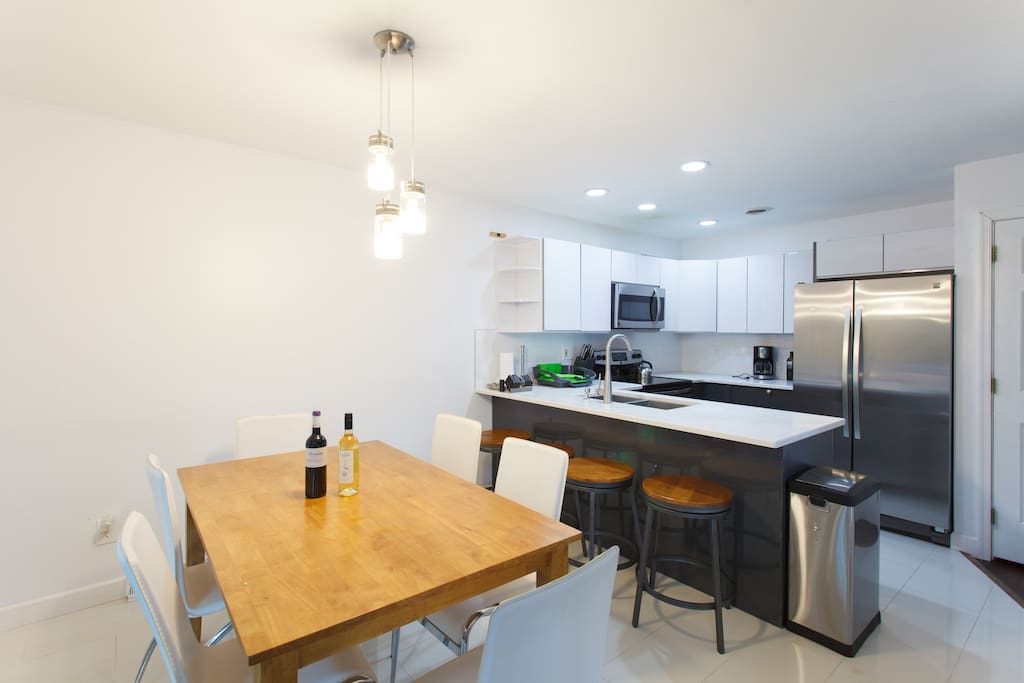 Dining Area and Kitchen