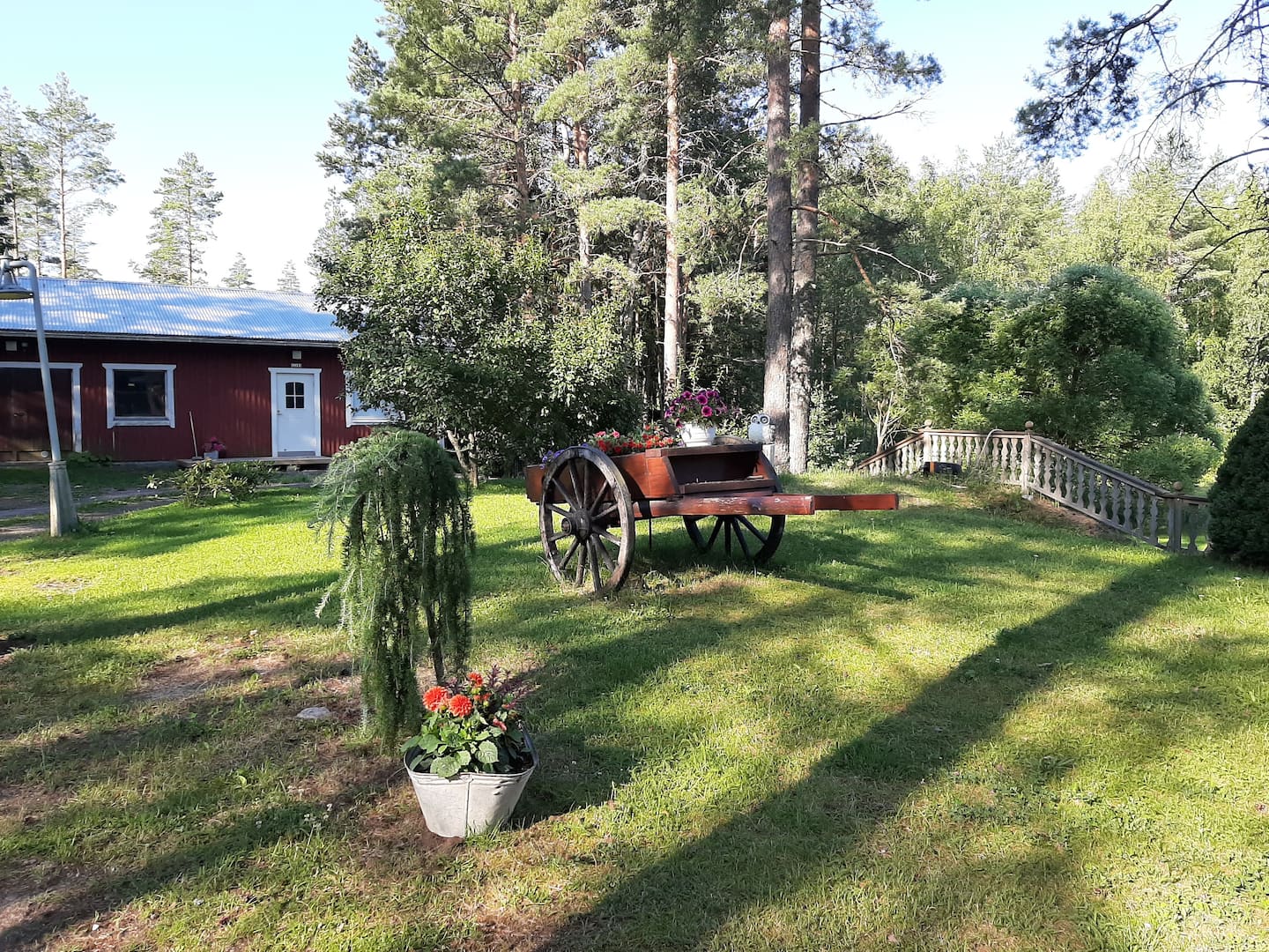 Kodikas Pieni Talo Metsän Reunassa. 2
