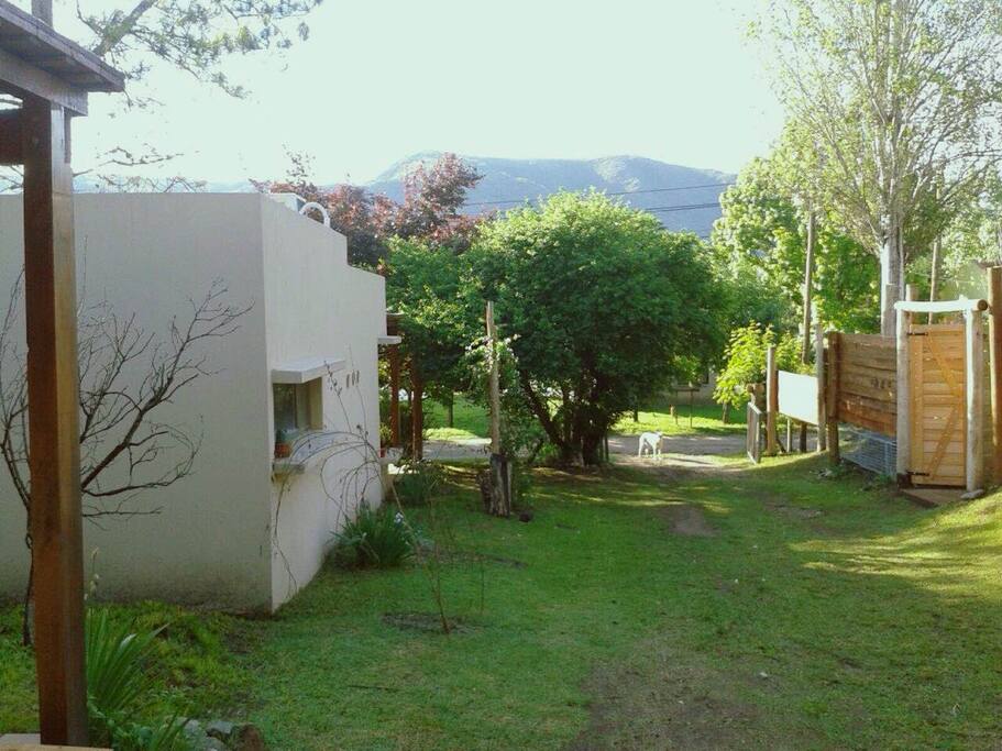 Vista hacia las montañas