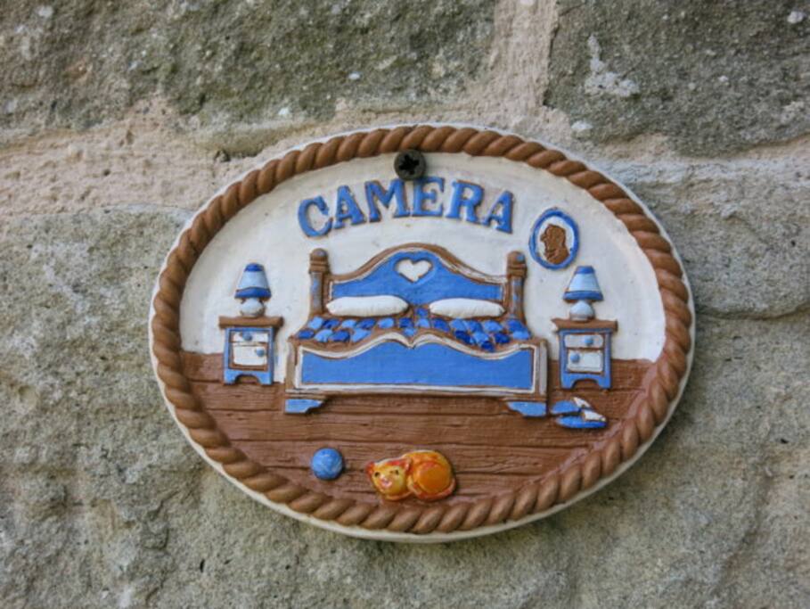 Formella con il colore della camera