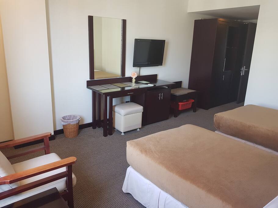 Spacious, silent and comfortable room