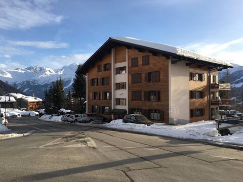 2 room apartment, Verbier, with beautiful views