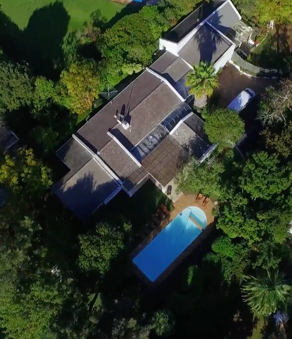 Aerial View of Villa
