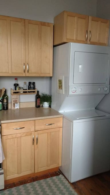 Kitchen and washer dryer