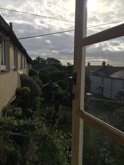 View from bedroom window