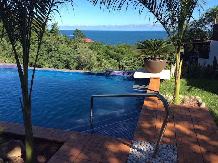 Bedroom Mazunte "Casa Qi" sea view4 Houses for Rent in Mazunte