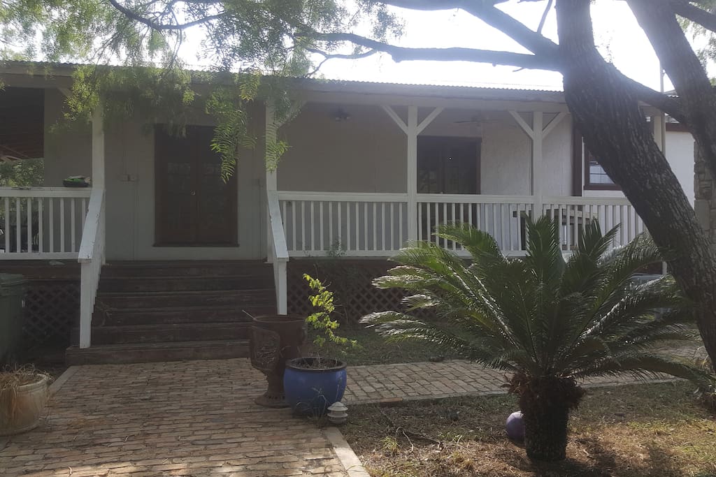 back patio entrance