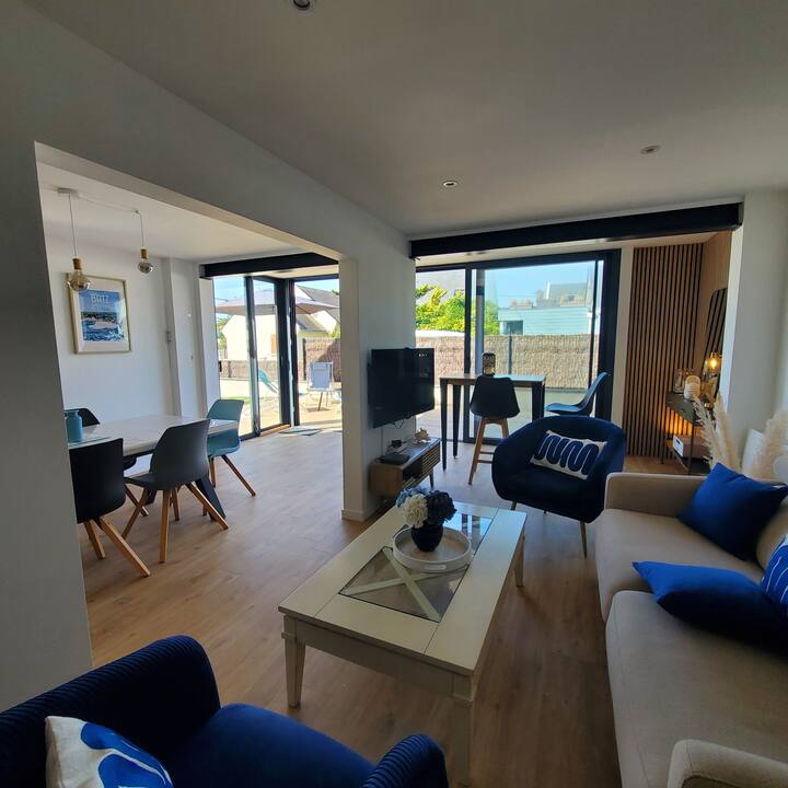Cocon * Belle Maison Rénovée 70m De La Mer 6p - Batz-sur-Mer