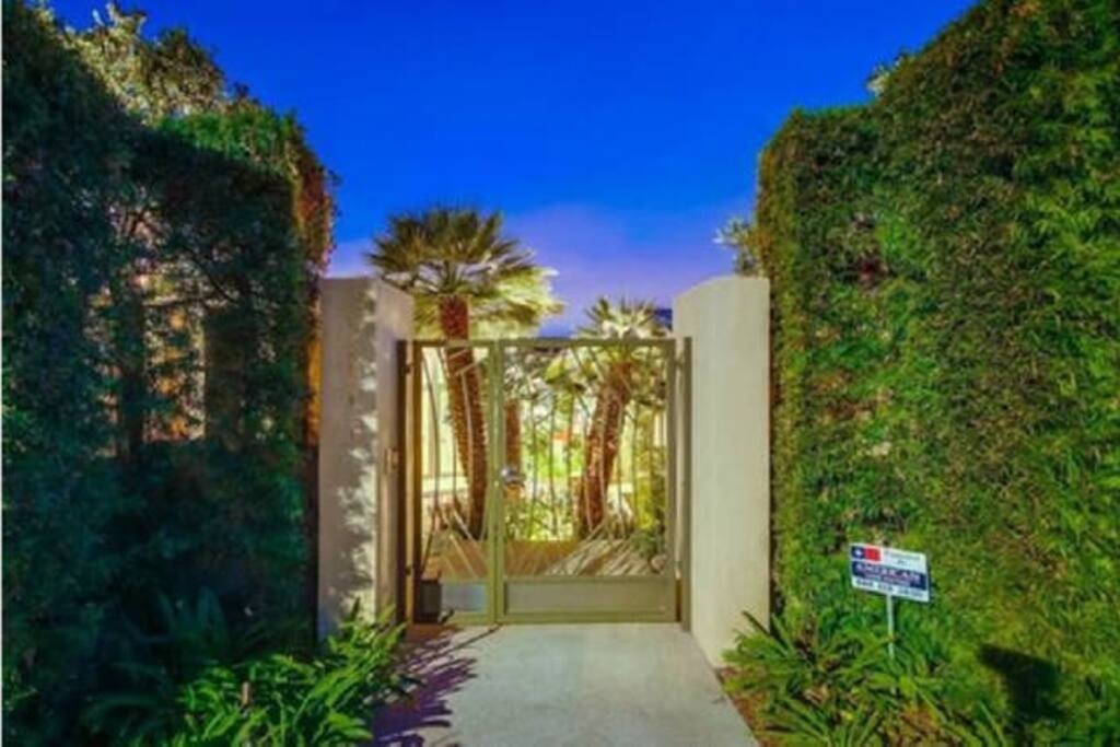 Private Gated Entrance