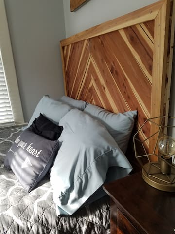 Comfy, Bright Bedroom in a Historic Covington Home