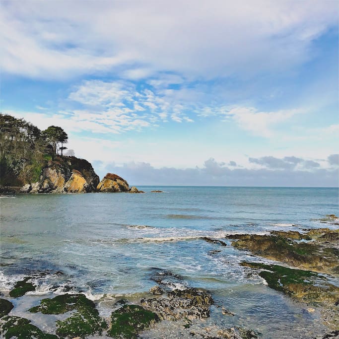 Beach House:
Lee Bay