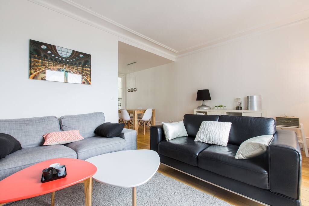 The living room
