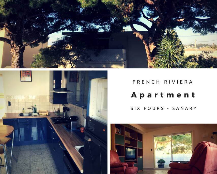 Appartement six fours les plages