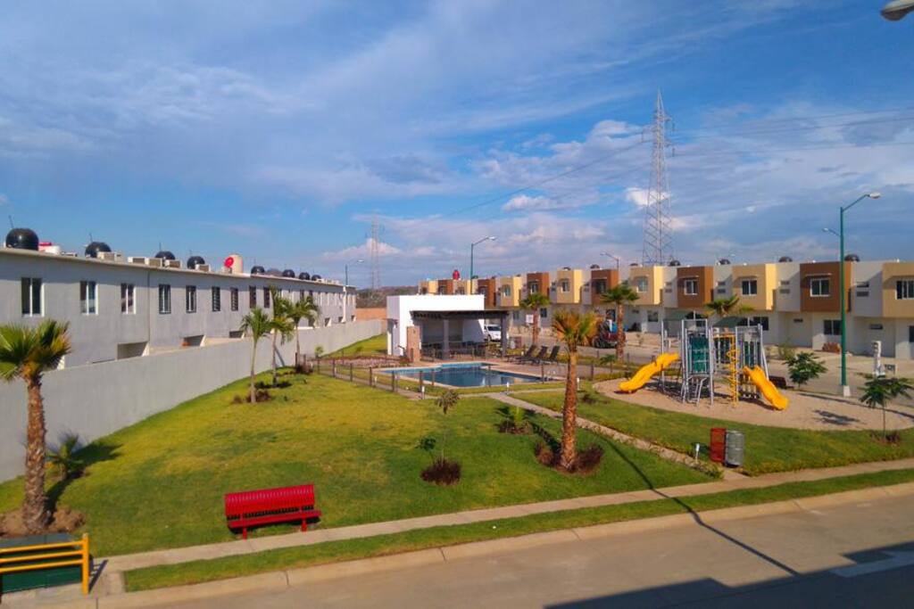 Vista Panorámica del Residencial San Vicente