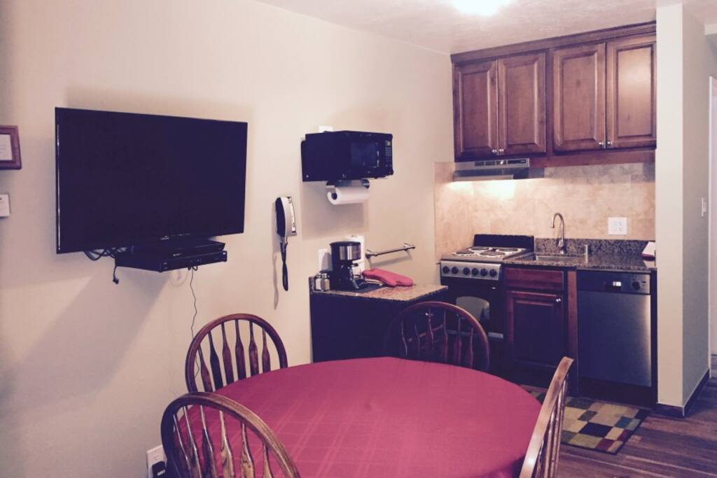 Fully equipped kitchen