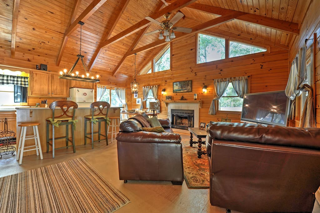 The home boasts 1,100 square feet of comfortable living space.