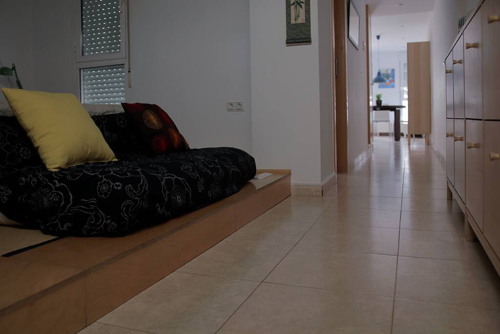 View of the corredor to the living