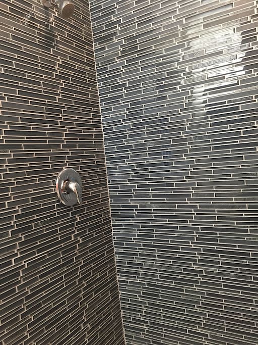 Newly remodeled Shower