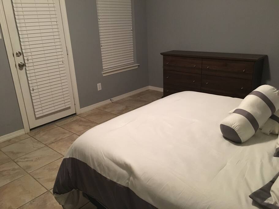 Direct access to patio