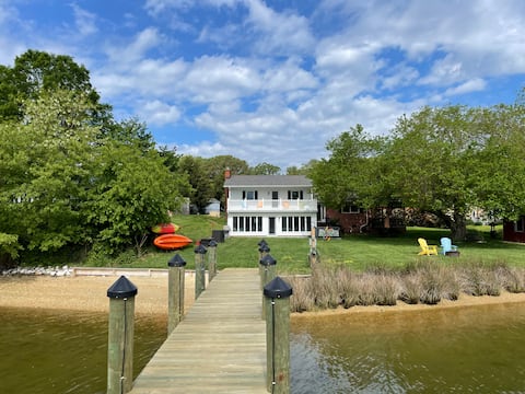 Private beach retreat in historic St. Mary's City