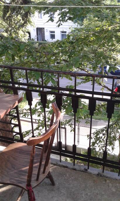 Balcony off of your room!