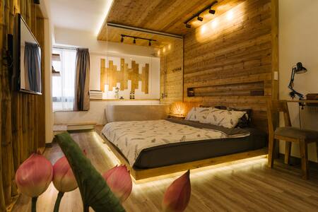 LotusHomestayHanoi⭐Wood&White⭐PocketWifi⭐Netflix