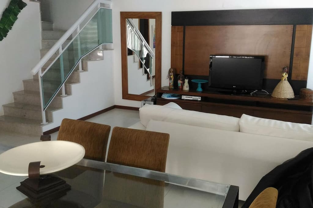 Sala em dois ambientes