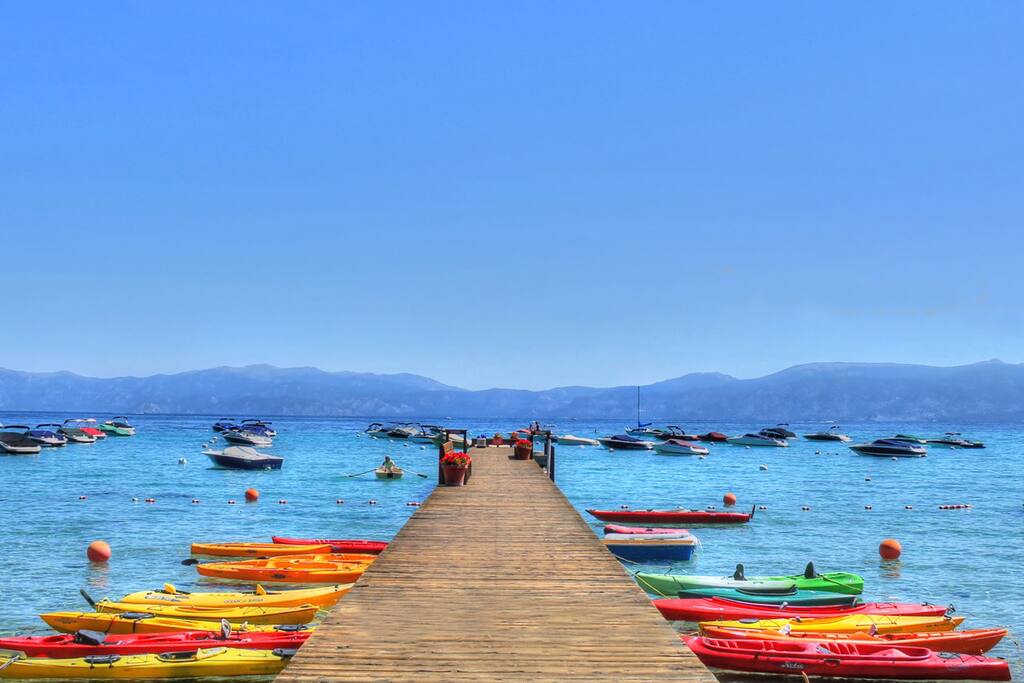 Private beach accessible to guests
