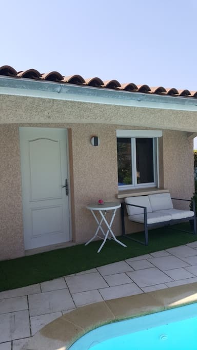 Terrasse privative