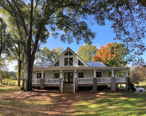 Family Vacation Home on 20 Acres w/ Bass Pond!