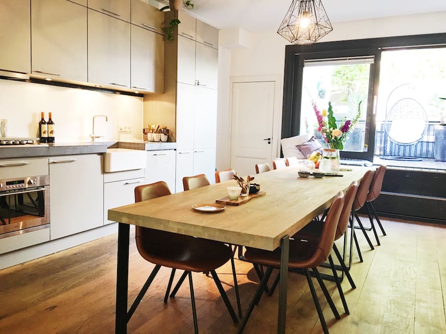 The kitchen on the 2nd floor.