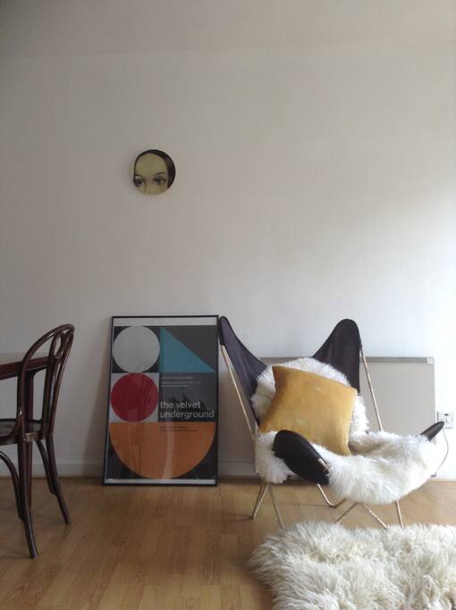 Front Room with Butterfly Chair