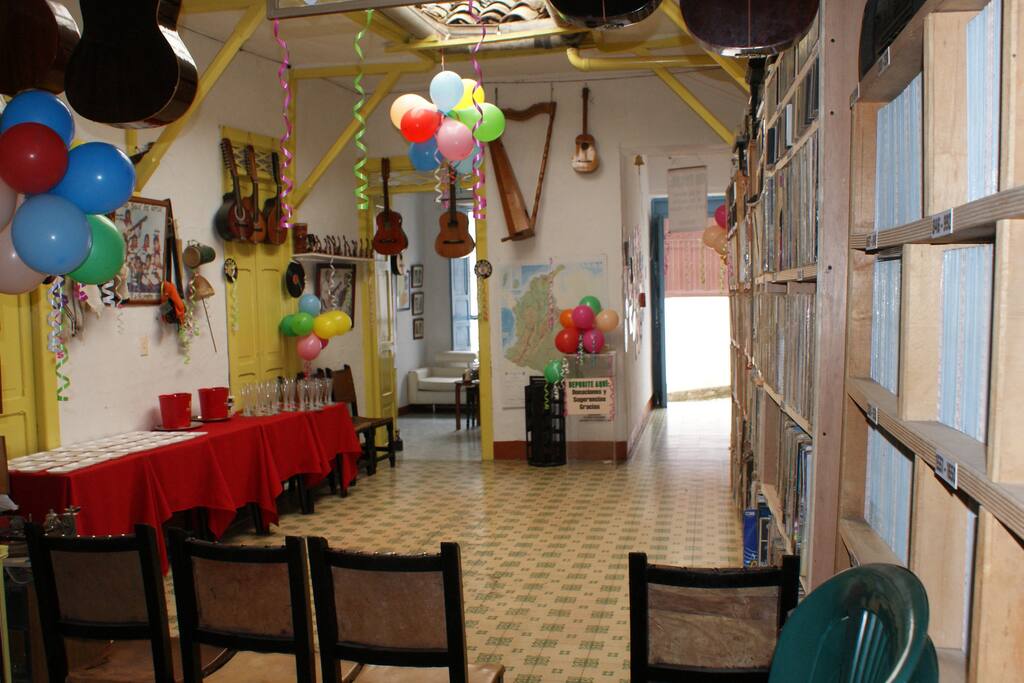 Salón principal de la casa museo