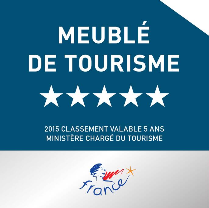 Classement officiel
5 étoiles
Ministère du tourisme