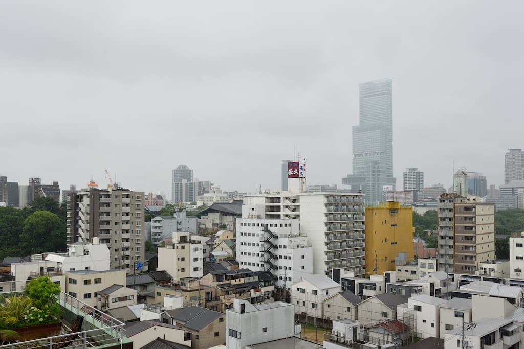Nice city view.