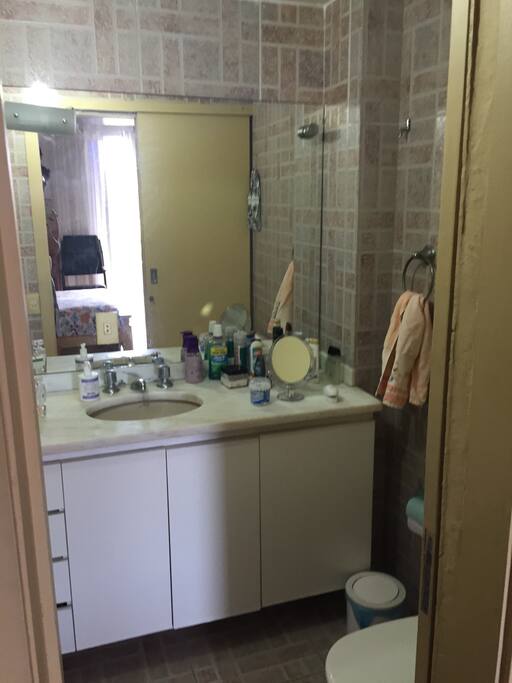 In suite bathroom with lots of space