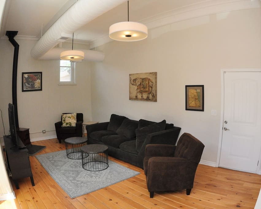 First floor living room.