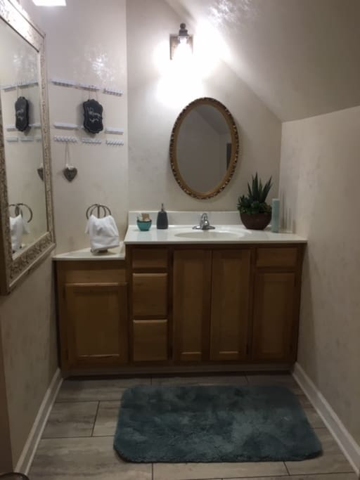 Master Bathroom (photo 1 of part of bathroom area.)