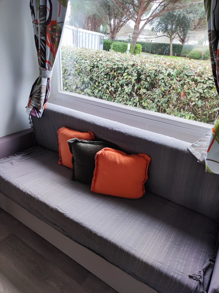 Mobil Home Bien éQuipée Dans Camping 4* - Gastes